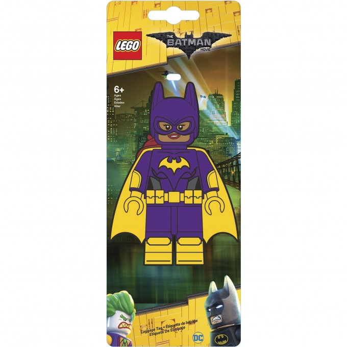 Бирка для багажа LEGO BATMAN MOVIE «BATGIRL» 51752L 332234 Бирка для багажа LEGO BATMAN MOVIE «BATGIRL» 51752L 332234