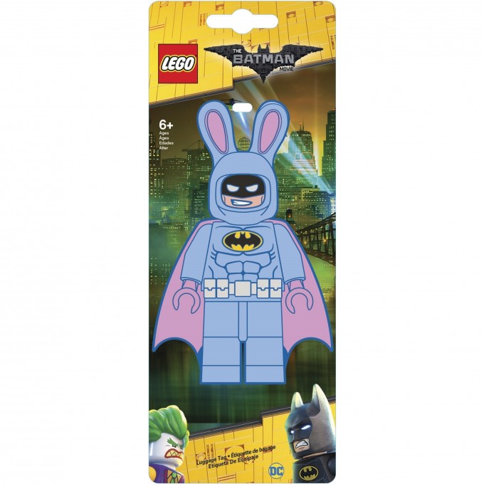 Бирка для багажа LEGO BATMAN MOVIE «EASTER BUNNY BATMAN» 51755L 332232 Бирка для багажа LEGO BATMAN MOVIE «EASTER BUNNY BATMAN» 51755L 332232