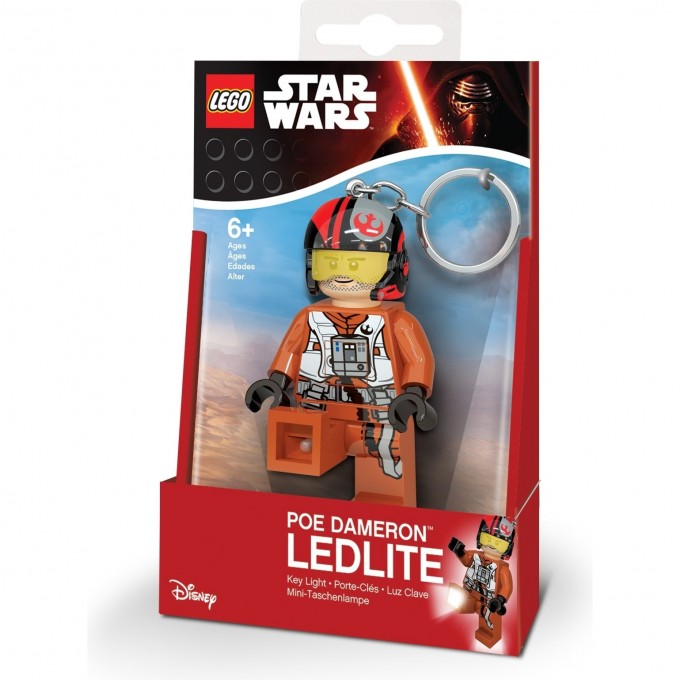 Брелок-фонарик LEGO STAR WARS По Дэмерон Star Wars™ LGL-KE95 332125 Брелок-фонарик LEGO STAR WARS По Дэмерон Star Wars™ LGL-KE95 332125