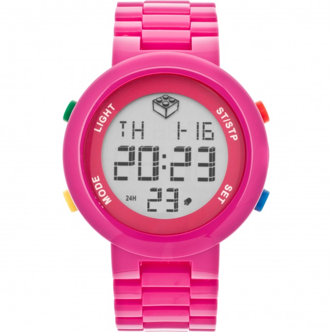 Часы наручные LEGO DIGIFIGURE PINK ADULT WATCH 9007422 Часы наручные LEGO DIGIFIGURE PINK ADULT WATCH 9007422
