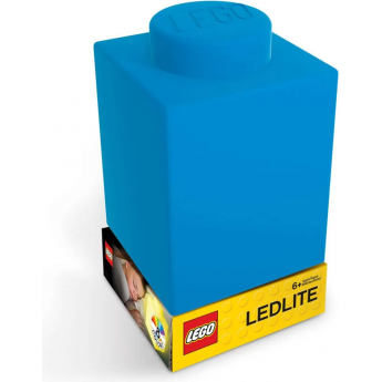 Фонарик LEGO силиконовый синий