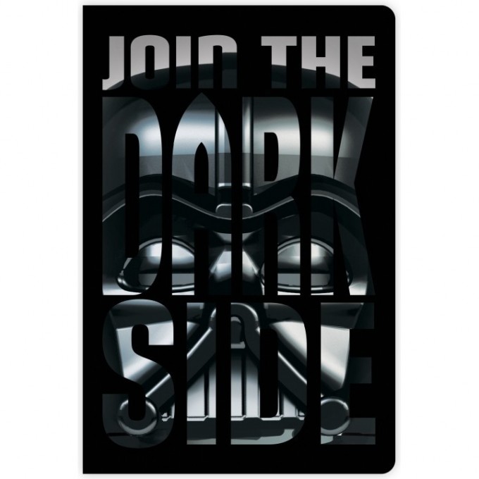 Книга для записей LEGO STAR WARS DARTH VADER (96 листов, линейка) Star Wars™ 52216L 1215366 Книга для записей LEGO STAR WARS DARTH VADER (96 листов, линейка) Star Wars™ 52216L 1215366