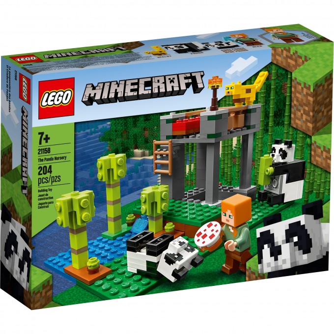 Конструктор детский LEGO MINECRAFT ПИТОМНИК ПАНД 21158 Конструктор детский LEGO MINECRAFT ПИТОМНИК ПАНД 21158