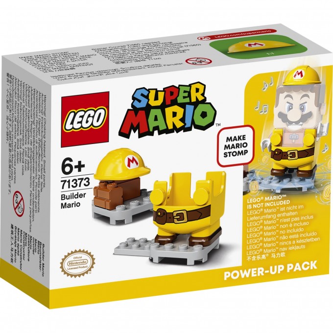 Конструктор детский LEGO SUPER MARIO НАБОР УСИЛЕНИЯ «МАРИО-СТРОИТЕЛЬ» 71373 Конструктор детский LEGO SUPER MARIO НАБОР УСИЛЕНИЯ «МАРИО-СТРОИТЕЛЬ» 71373