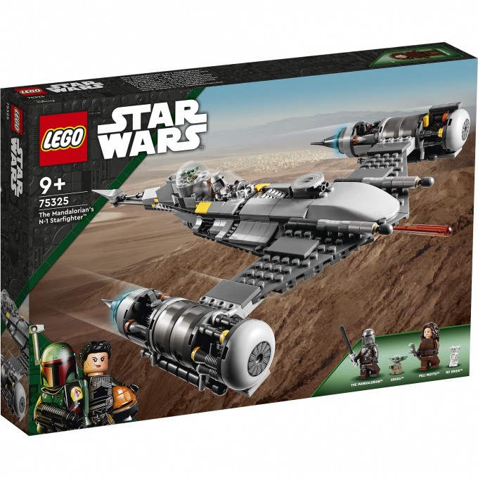 Конструктор детский LEGO ЗВЁЗДНЫЙ ИСТРЕБИТЕЛЬ МАНДАЛОРЦА N-1 75325 Конструктор детский LEGO ЗВЁЗДНЫЙ ИСТРЕБИТЕЛЬ МАНДАЛОРЦА N-1 75325