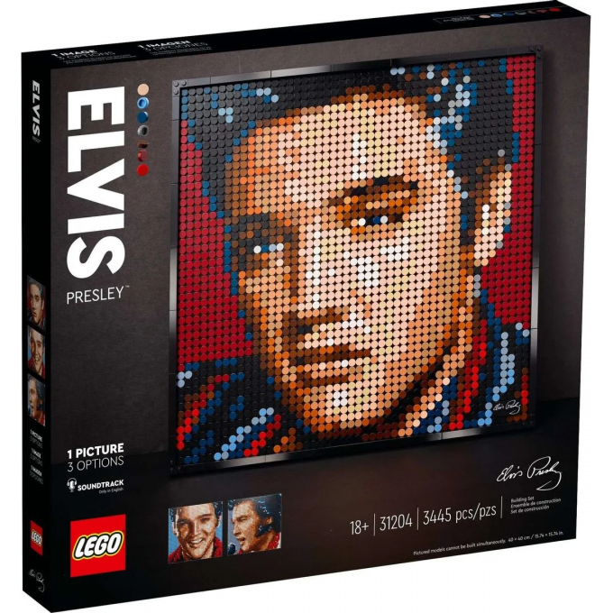 Конструктор LEGO Art Элвис Пресли 31204 3206255