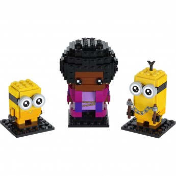 Конструктор LEGO BRICK HEADZ Сувенирный набор "БЕЛБОТТОМ, КЕВИН И БОБ" 40421
