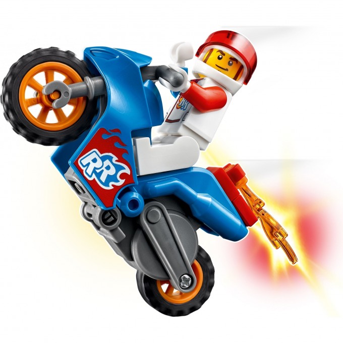 Конструктор LEGO CITY "РЕАКТИВНЫЙ ТРЮКОВОЙ МОТОЦИКЛ" City 60298 3626203 Конструктор LEGO CITY "РЕАКТИВНЫЙ ТРЮКОВОЙ МОТОЦИКЛ" City 60298 3626203