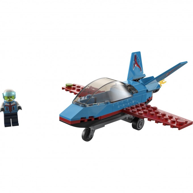Конструктор LEGO CITY "ТРЮКОВЫЙ САМОЛЕТ" City 60323 3719334