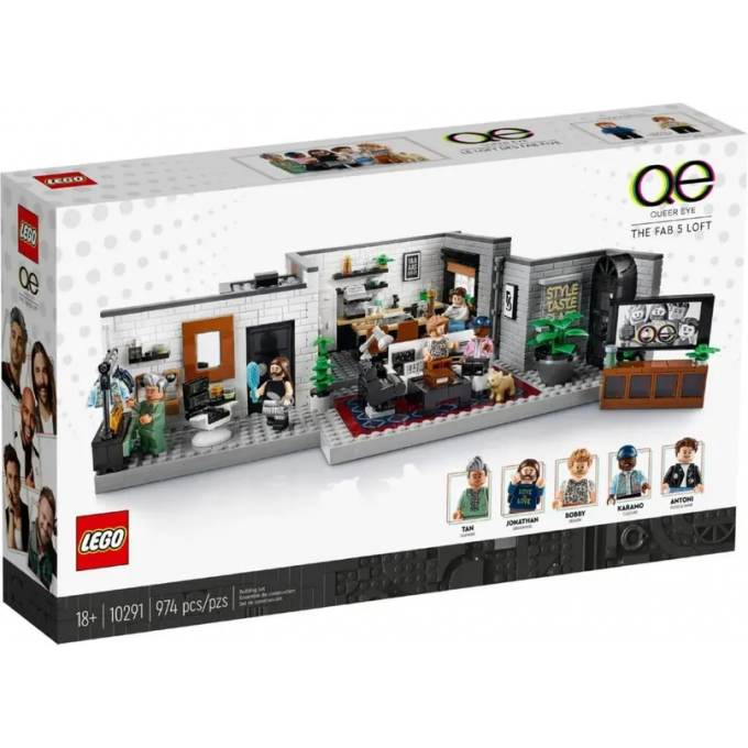 Конструктор LEGO Creator 10291 Queer Eye 3206377 Конструктор LEGO Creator 10291 Queer Eye 3206377