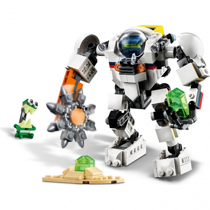 Конструктор LEGO CREATOR КОСМИЧЕСКИЙ РОБОТ ДЛЯ ГОРНЫХ РАБОТ 31115 3126634 Конструктор LEGO CREATOR КОСМИЧЕСКИЙ РОБОТ ДЛЯ ГОРНЫХ РАБОТ 31115 3126634
