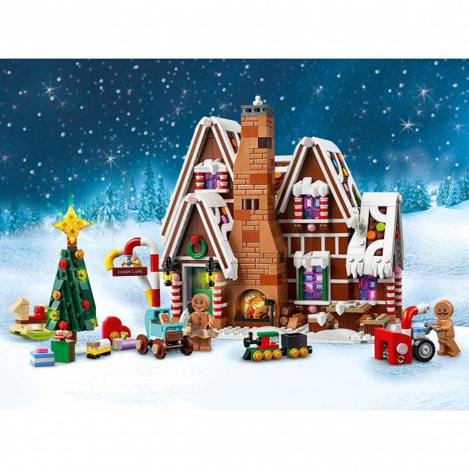 Конструктор LEGO CREATOR ПРЯНИЧНЫЙ ДОМИК 10267 1522925 Конструктор LEGO CREATOR ПРЯНИЧНЫЙ ДОМИК 10267 1522925