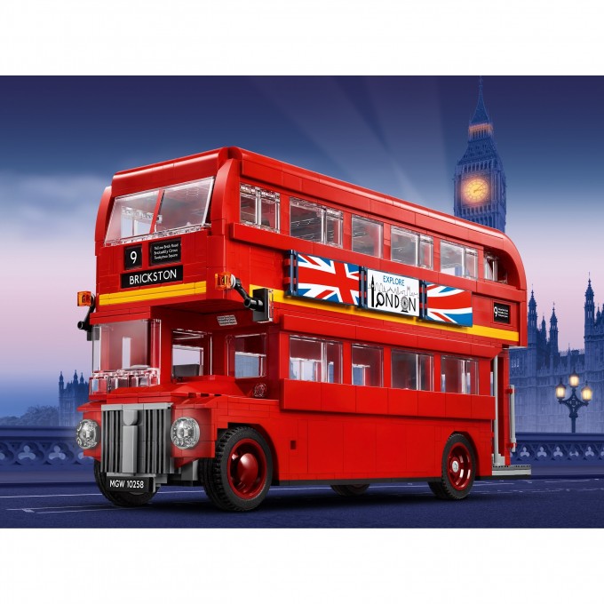 Конструктор LEGO CREATOR "ЛОНДОНСКИЙ АВТОБУС" Коллекционные наборы 10258 184832 Конструктор LEGO CREATOR "ЛОНДОНСКИЙ АВТОБУС" Коллекционные наборы 10258 184832