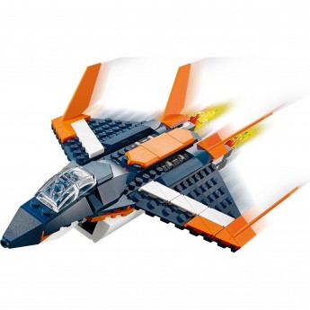 Конструктор LEGO CREATOR СВЕРХЗВУКОВОЙ САМОЛЁТ 31126