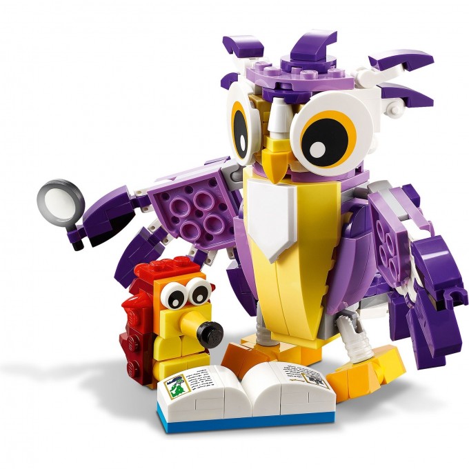 Конструктор LEGO CREATOR УДИВИТЕЛЬНЫЕ ЛЕСНЫЕ ОБИТАТЕЛИ 31125 3776551 Конструктор LEGO CREATOR УДИВИТЕЛЬНЫЕ ЛЕСНЫЕ ОБИТАТЕЛИ 31125 3776551