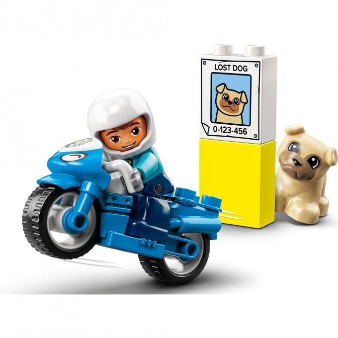 Конструктор LEGO DUPLO "ПОЛИЦЕЙСКИЙ МОТОЦИКЛ" 10967 3777249