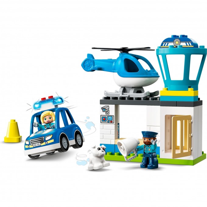 Конструктор LEGO DUPLO "ПОЛИЦЕЙСКИЙ УЧАСТОК И ВЕРТОЛЁТ" 10959 3777247 Конструктор LEGO DUPLO "ПОЛИЦЕЙСКИЙ УЧАСТОК И ВЕРТОЛЁТ" 10959 3777247