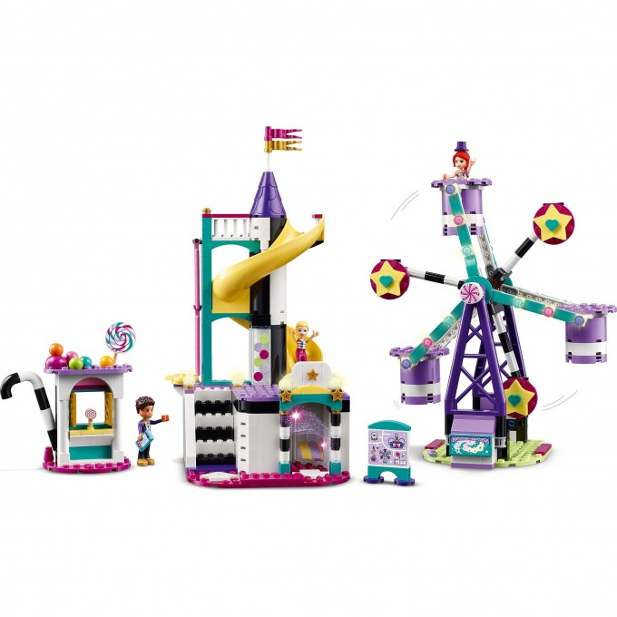 Конструктор LEGO FRIENDS "ВОЛШЕБНОЕ КОЛЕСО ОБОЗРЕНИЯ И ГОРКА" Friends 41689 3415372