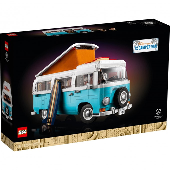 Конструктор LEGO ICONS ТУРИСТИЧЕСКИЙ ФУРГОН VW T2 10279 Конструктор LEGO ICONS ТУРИСТИЧЕСКИЙ ФУРГОН VW T2 10279