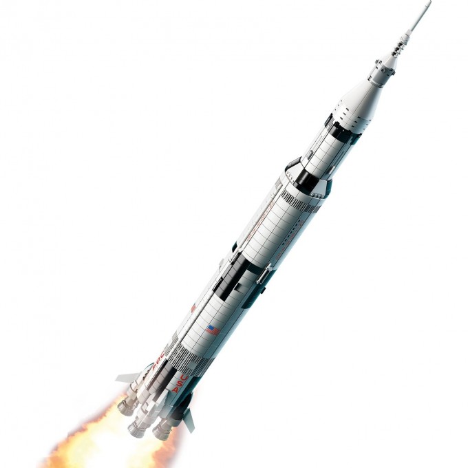 Конструктор LEGO IDEAS "РАКЕТНО-КОСМИЧЕСКАЯ СИСТЕМА НАСА «САТУРН-5-АПОЛЛОН» 92176 2812033 Конструктор LEGO IDEAS "РАКЕТНО-КОСМИЧЕСКАЯ СИСТЕМА НАСА «САТУРН-5-АПОЛЛОН» 92176 2812033