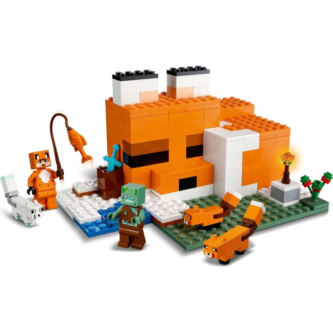 Конструктор LEGO MINECRAFT «ЛИСЬЯ ХИЖИНА» Minecraft 21178 3724981 Конструктор LEGO MINECRAFT «ЛИСЬЯ ХИЖИНА» Minecraft 21178 3724981