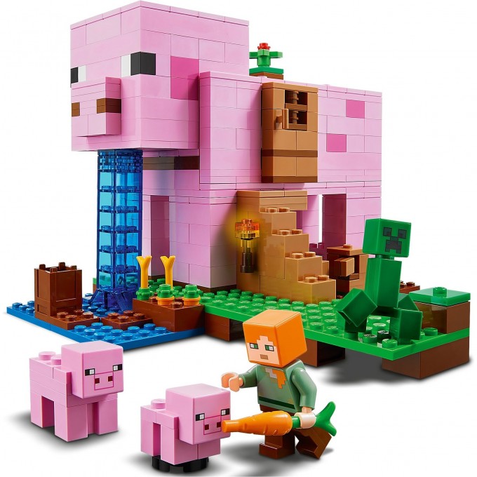Конструктор LEGO MINECRAFT "ДОМ - СВИНЬЯ" Minecraft 21170 2923766 Конструктор LEGO MINECRAFT "ДОМ - СВИНЬЯ" Minecraft 21170 2923766
