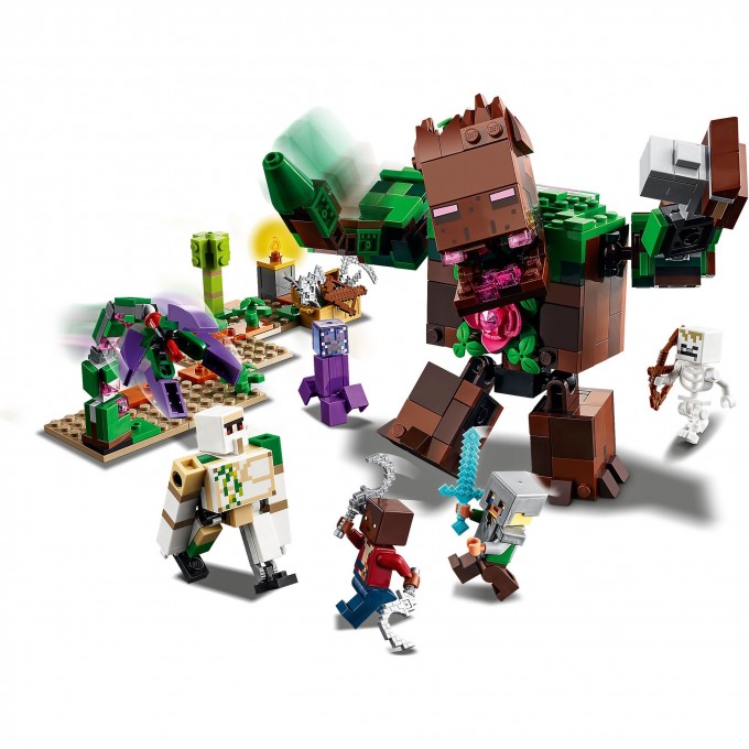 Конструктор LEGO MINECRAFT "МЕРЗОСТЬ ИЗ ДЖУНГЛЕЙ" Minecraft 21176 3416992 Конструктор LEGO MINECRAFT "МЕРЗОСТЬ ИЗ ДЖУНГЛЕЙ" Minecraft 21176 3416992