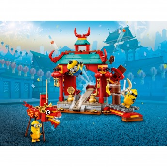 Конструктор LEGO MINIONS "МИНЬОНЫ: БОЙЦЫ КУНГ-ФУ" 75550