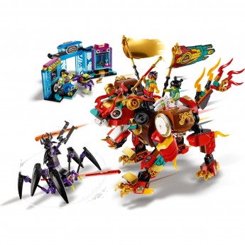 Конструктор LEGO MONKIE KID™ "ЛЕВ-ЗАЩИТНИК МАНКИ КИДА" 80021