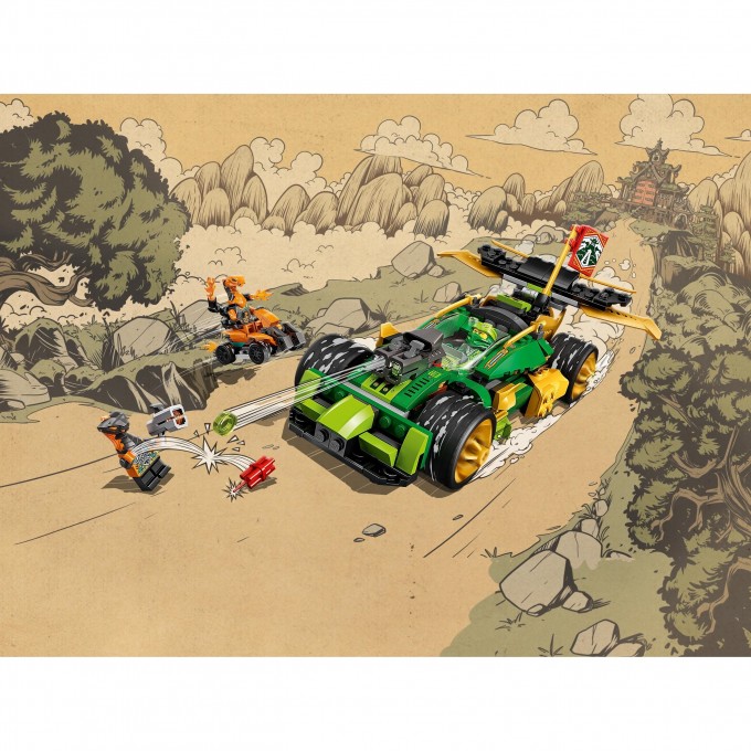 Конструктор LEGO NINJAGO «ГОНОЧНЫЙ АВТОМОБИЛЬ ЭВО ЛЛОЙДА» Ninjago 71763 3727518 Конструктор LEGO NINJAGO «ГОНОЧНЫЙ АВТОМОБИЛЬ ЭВО ЛЛОЙДА» Ninjago 71763 3727518