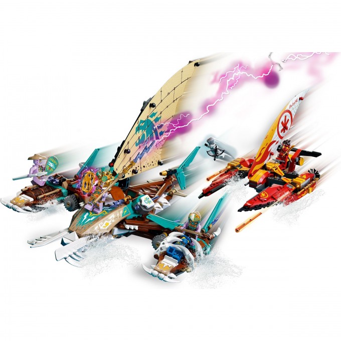 Конструктор LEGO NINJAGO «МОРСКАЯ БИТВА НА КАТАМАРАНЕ» Ninjago 71748 3139200 Конструктор LEGO NINJAGO «МОРСКАЯ БИТВА НА КАТАМАРАНЕ» Ninjago 71748 3139200