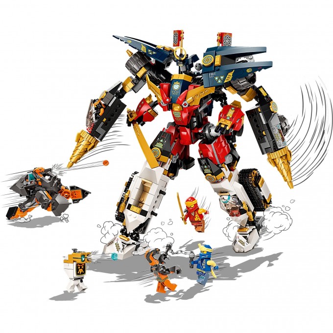 Конструктор LEGO NINJAGO «УЛЬТРА-КОМБО-РОБОТ НИНДЗЯ» Ninjago 71765 3727523 Конструктор LEGO NINJAGO «УЛЬТРА-КОМБО-РОБОТ НИНДЗЯ» Ninjago 71765 3727523