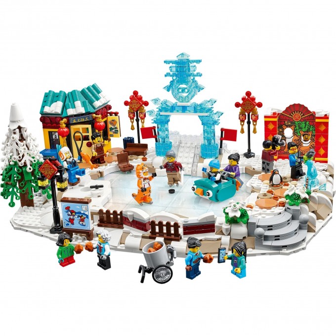 Конструктор LEGO SEASONAL «ЛЕДЯНОЙ ФЕСТИВАЛЬ НА ЛУННЫЙ НОВЫЙ ГОД» Коллекционные наборы 80109 3719000 Конструктор LEGO SEASONAL «ЛЕДЯНОЙ ФЕСТИВАЛЬ НА ЛУННЫЙ НОВЫЙ ГОД» Коллекционные наборы 80109 3719000