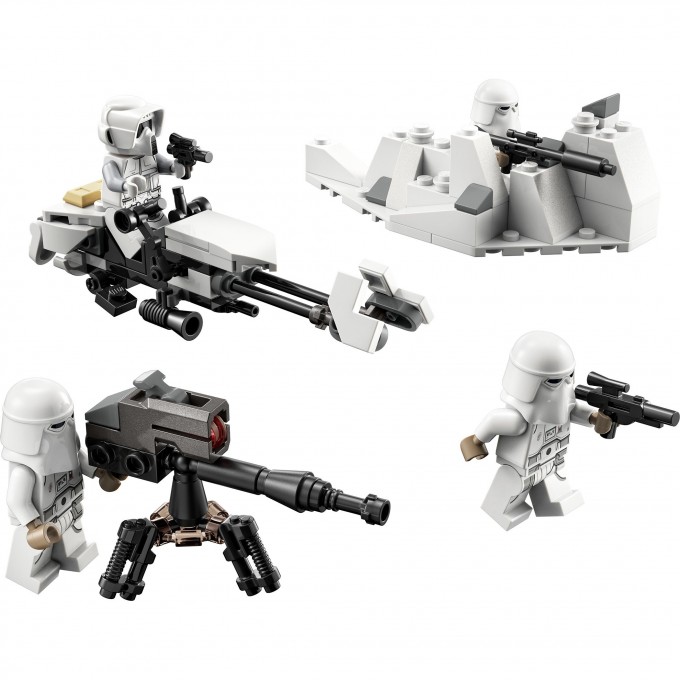 Конструктор LEGO STAR WARS "БОЕВОЙ НАБОР СНЕЖНЫХ ПЕХОТИНЦЕВ" 75320 3727822 Конструктор LEGO STAR WARS "БОЕВОЙ НАБОР СНЕЖНЫХ ПЕХОТИНЦЕВ" 75320 3727822