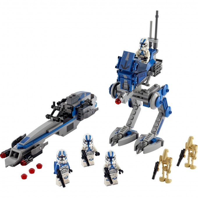 Конструктор LEGO STAR WARS "КЛОНЫ-ПЕХОТИНЦЫ 501-ГО ЛЕГИОНА" 75280 2632152 Конструктор LEGO STAR WARS "КЛОНЫ-ПЕХОТИНЦЫ 501-ГО ЛЕГИОНА" 75280 2632152