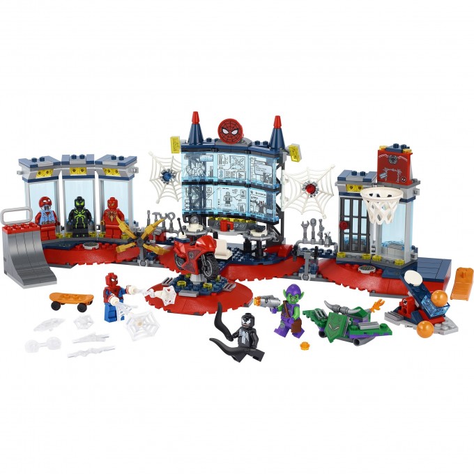 Конструктор LEGO SUPER HEROES «НАПАДЕНИЕ НА МАСТЕРСКУЮ ПАУКА» Super Heroes 76175 3142531 Конструктор LEGO SUPER HEROES «НАПАДЕНИЕ НА МАСТЕРСКУЮ ПАУКА» Super Heroes 76175 3142531