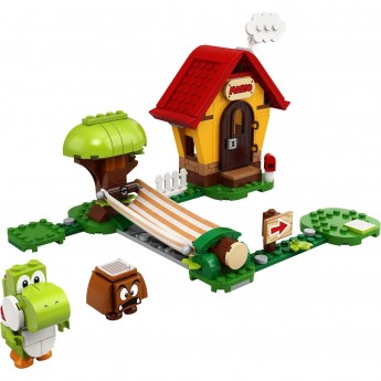 Конструктор LEGO SUPER MARIO Дополнительный набор "Дом Марио и Йоши" 71367