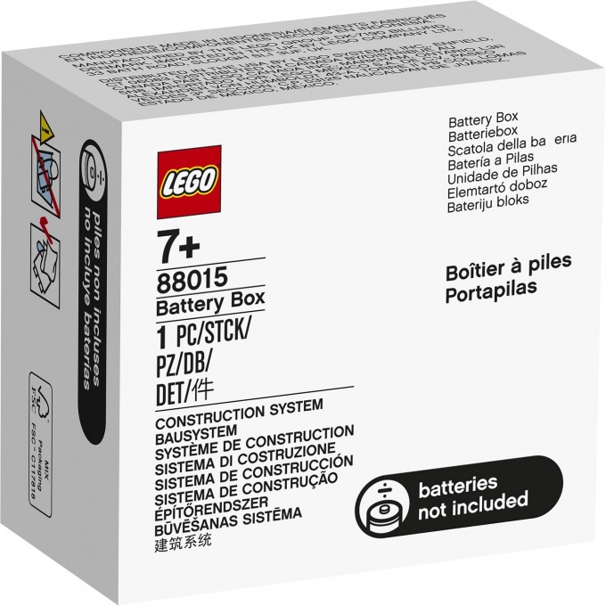 Конструктор LEGO TECHNIC Батарейный блок 88015 2944696 Конструктор LEGO TECHNIC Батарейный блок 88015 2944696