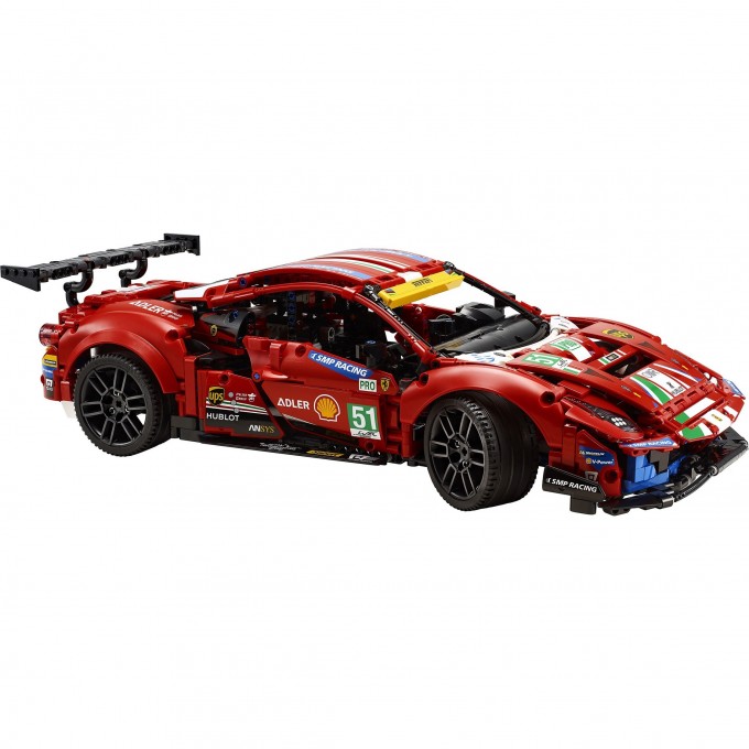 Конструктор LEGO TECHNIC FERRARI 488 GTE AF Corse #51 42125 2947821 Конструктор LEGO TECHNIC FERRARI 488 GTE AF Corse #51 42125 2947821