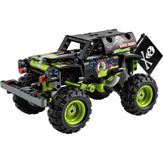 Конструктор LEGO TECHNIC MONSTER JAM® GRAVE DIGGER® 42118 2954397 Конструктор LEGO TECHNIC MONSTER JAM® GRAVE DIGGER® 42118 2954397