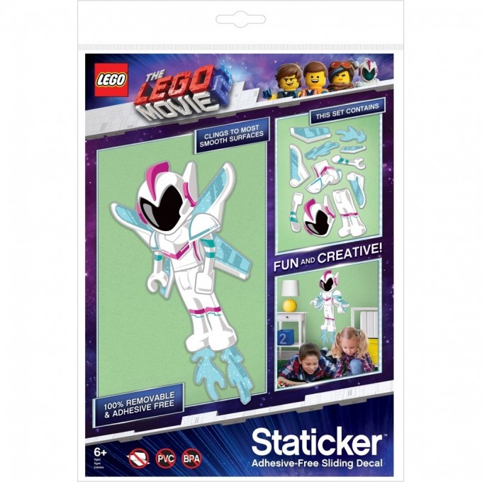 Набор многоразовых наклеек для декора LEGO MOVIE 2 SWEET MAYHEM The LEGO® Movie 2 52365L 1215307 Набор многоразовых наклеек для декора LEGO MOVIE 2 SWEET MAYHEM The LEGO® Movie 2 52365L 1215307