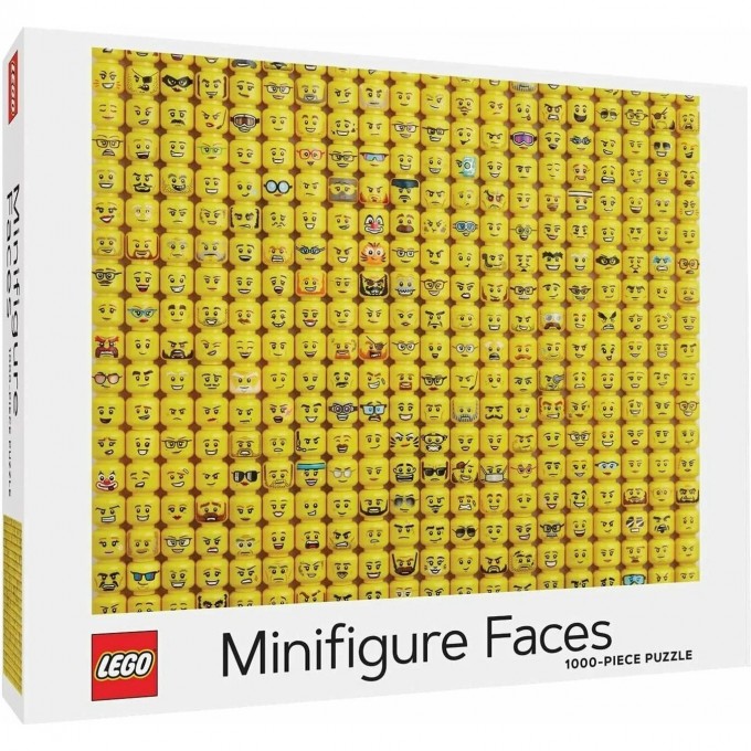 Пазл LEGO MINIFIGURE FACES -1000 элементов 9781797210193 Пазл LEGO MINIFIGURE FACES -1000 элементов 9781797210193
