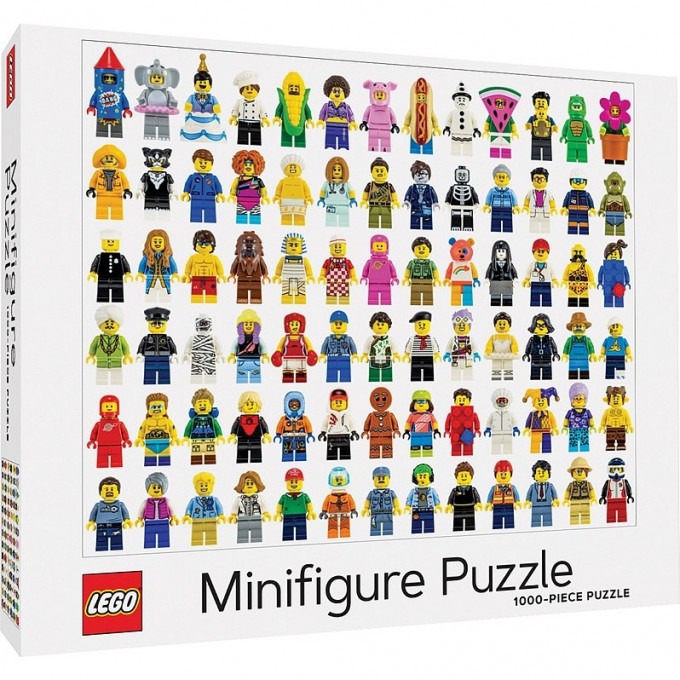 Пазл LEGO MINIFIGURE PUZZLE -1000 элементов 9781452182278 Пазл LEGO MINIFIGURE PUZZLE -1000 элементов 9781452182278