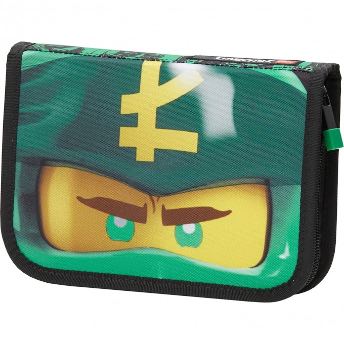 Пенал на молнииLEGO NINJAGO «GREEN», с наполнением Ninjago 20085-2201 3816157 Пенал на молнииLEGO NINJAGO «GREEN», с наполнением Ninjago 20085-2201 3816157