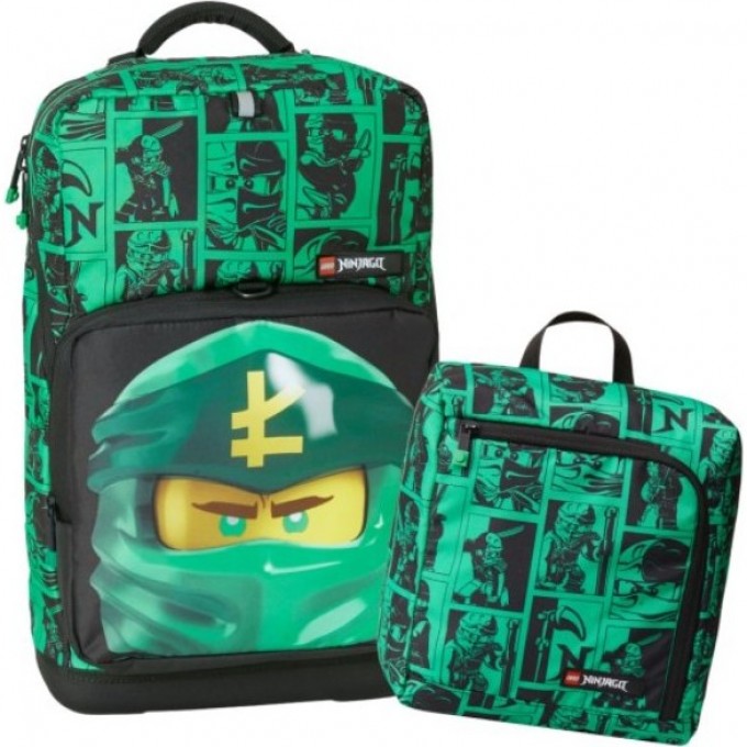 Рюкзак LEGO OPTIMO NINJAGO «GREEN», 2в1 Ninjago 20213-2201 3817402 Рюкзак LEGO OPTIMO NINJAGO «GREEN», 2в1 Ninjago 20213-2201 3817402